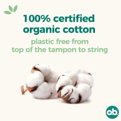 o.b. Organic Normal Tampon dla kobiet Zestaw