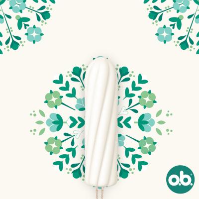 o.b. Organic Normal Tampon dla kobiet Zestaw