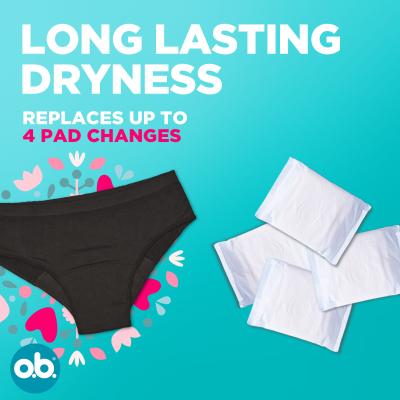 o.b. Period Underwear XS/S Majtki menstruacyjne dla kobiet 1 szt