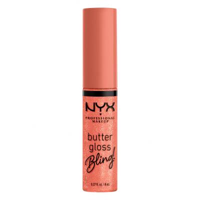 NYX Professional Makeup Butter Gloss Bling Błyszczyk do ust dla kobiet 8 ml Odcień 02 Dripped Out