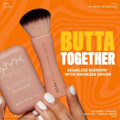 NYX Professional Makeup Buttermelt Bronzer Bronzer dla kobiet 5 g Odcień 05 Butta Off