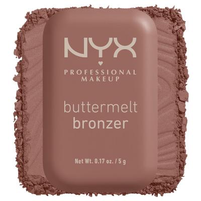 NYX Professional Makeup Buttermelt Bronzer Bronzer dla kobiet 5 g Odcień 04 Butta Biscuit