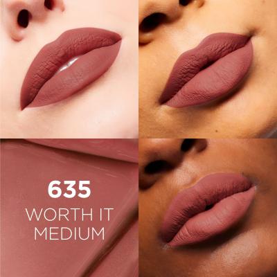 L&#039;Oréal Paris Infaillible Matte Resistance Lipstick Pomadka dla kobiet 5 ml Odcień 635 Worth It Medium