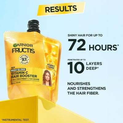 Garnier Fructis Vitamin C Hair Booster Maska do włosów dla kobiet 60 ml