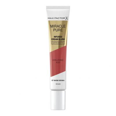 Max Factor Miracle Pure Infused Cream Blush Róż dla kobiet 15 ml Odcień 07 Warm Sienna