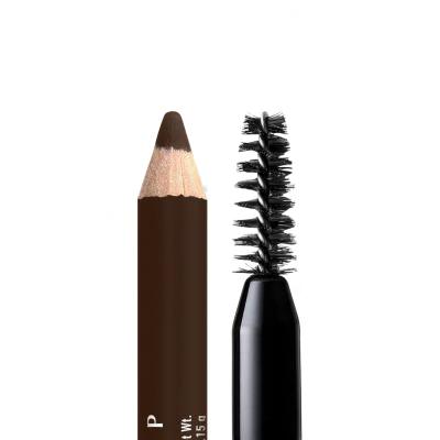 NYX Professional Makeup Powder Louder Brow Pencil Kredka do brwi dla kobiet 1,15 g Odcień 08 Deep Brown