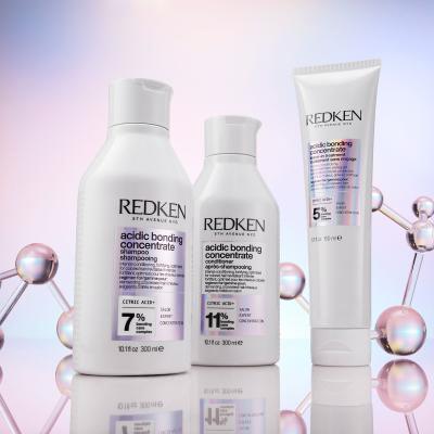 Redken Acidic Bonding Concentrate Dream Big Zestaw szampon Acidic Bonding Concetrate 300 ml + odżywka Acidic Bonding Concentrate 300 ml + kuracja do włosów Acidic Bonding Concentrate Leave-In Treatment 150 ml