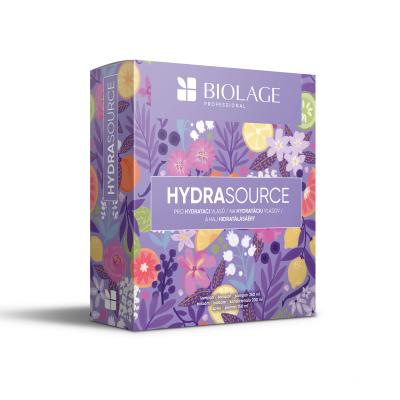 Biolage Hydra Source Zestaw szampon Hydra Source 250 ml + odżywka Hydra Source 200 ml + olej do włosów All-In-One Multi-Benefit Oil 125 ml