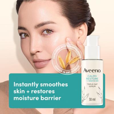 Aveeno Calm + Restore Triple Oat Serum Serum do twarzy 30 ml