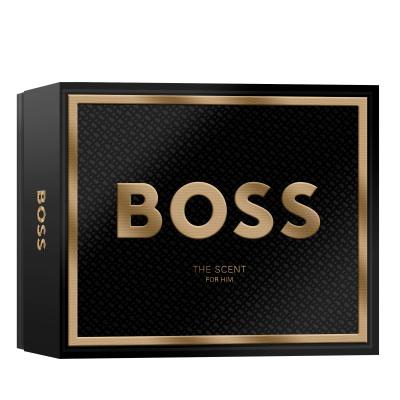 HUGO BOSS Boss The Scent SET1 Zestaw woda toaletowa 100 ml + woda toaletowa 10 ml + żel pod prysznic 100 ml