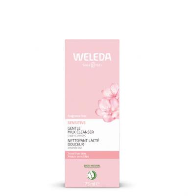 Weleda Sensitive Gentle Milk Cleanser Mleczko do demakijażu dla kobiet 75 ml