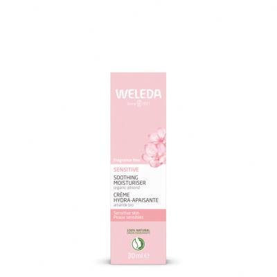 Weleda Sensitive Soothing Moisturiser Krem do twarzy na dzień dla kobiet 30 ml