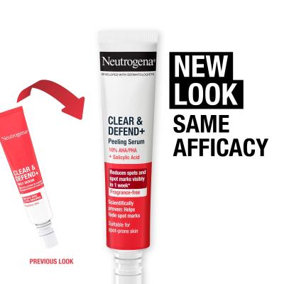 Neutrogena Clear &amp; Defend+ Peeling Serum Serum do twarzy 30 ml