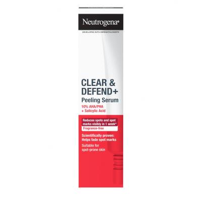 Neutrogena Clear &amp; Defend+ Peeling Serum Serum do twarzy 30 ml