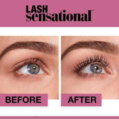 Maybelline Lash Sensational Luscious Tusz do rzęs dla kobiet 9,5 ml Odcień Black