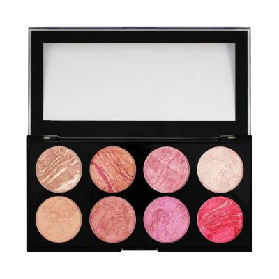 Makeup Revolution London Blush Palette Róż dla kobiet 12,8 g Odcień Blush Queen