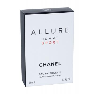 Chanel Allure Homme Sport Woda toaletowa dla mężczyzn 50 ml Uszkodzone pudełko