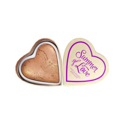 Makeup Revolution London I Heart Makeup Summer Of Love Bronzer dla kobiet 10 g Odcień Love Hot Summer