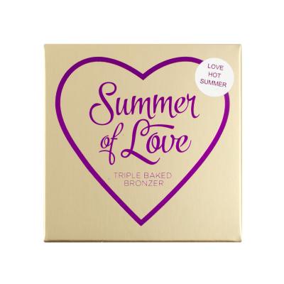 Makeup Revolution London I Heart Makeup Summer Of Love Bronzer dla kobiet 10 g Odcień Love Hot Summer