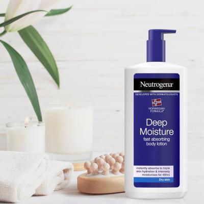 Neutrogena Norwegian Formula Deep Moisture Dry Skin Mleczko do ciała 400 ml