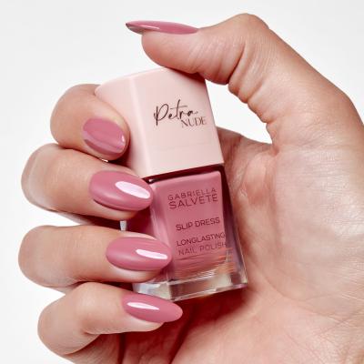 Gabriella Salvete Petra Nude Longlasting Nail Polish Lakier do paznokci dla kobiet 11 ml Odcień Slip Dress