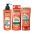 Zestaw Szampon do włosów Garnier Fructis Goodbye Damage Repairing Shampoo + Odżywka Garnier Fructis Goodbye Damage Repairing Conditioner + Serum do włosów Garnier Fructis SOS Damage Eraser Keratin Filler 10-In-1 Leave-In