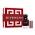 Givenchy L'Interdit Rouge SET2 Zestaw woda perfumowana 50 ml + pomadka Le Rouge Deep Velvet 3,4 g 37 Rouge Grainé