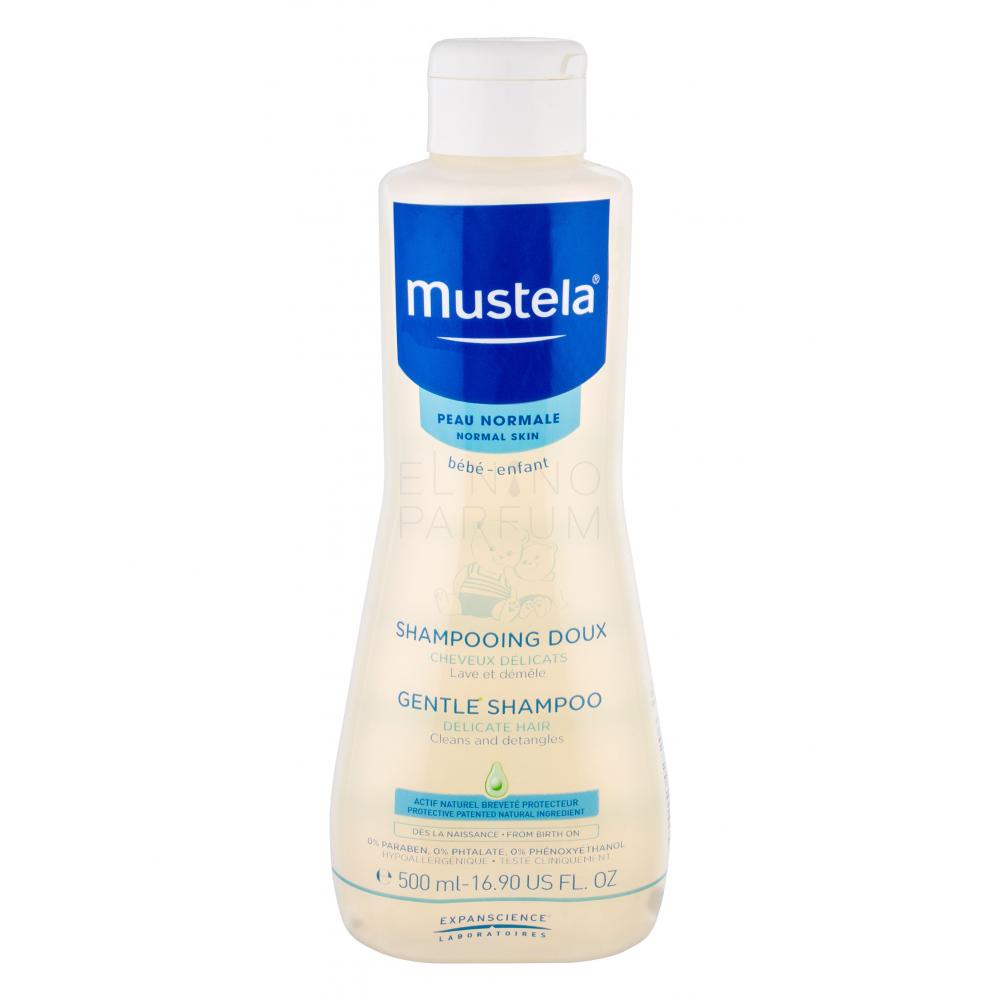 Mustela Bébé Gentle Shampoo Szampon do włosów dla dzieci 500 ml