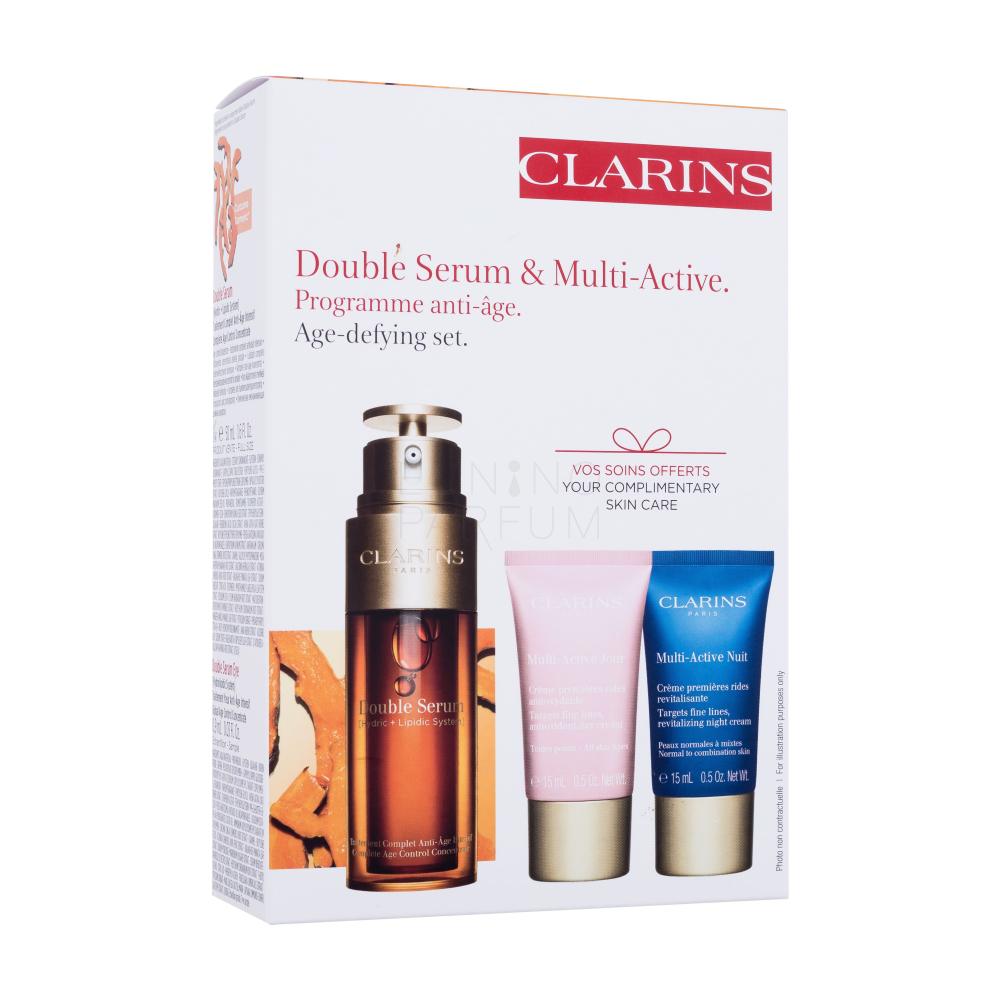 Clarins Double Serum Multi Active Age Defying Set Zestaw Serum Do