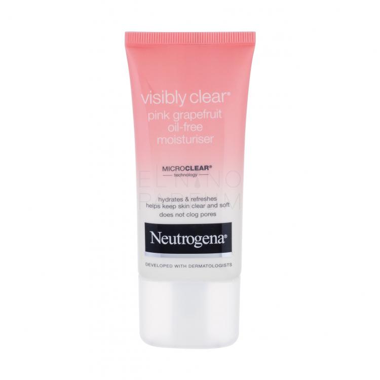 Neutrogena Visibly Clear Pink Grapefruit Oil-Free Moisturiser Krem do twarzy na dzień 50 ml Uszkodzone pudełko