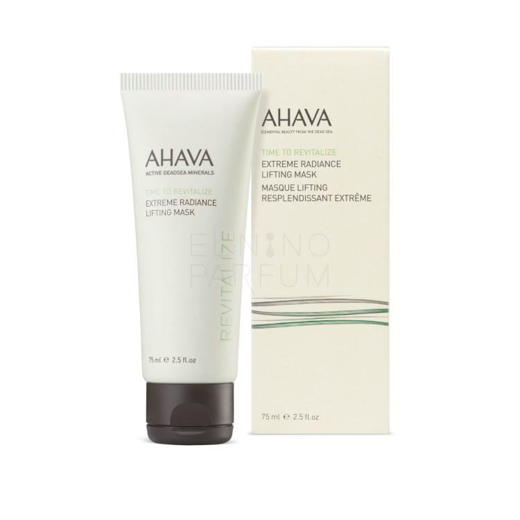 AHAVA Time To Revitalize Extreme Radiance Lifting Maseczka do twarzy dla kobiet 75 ml