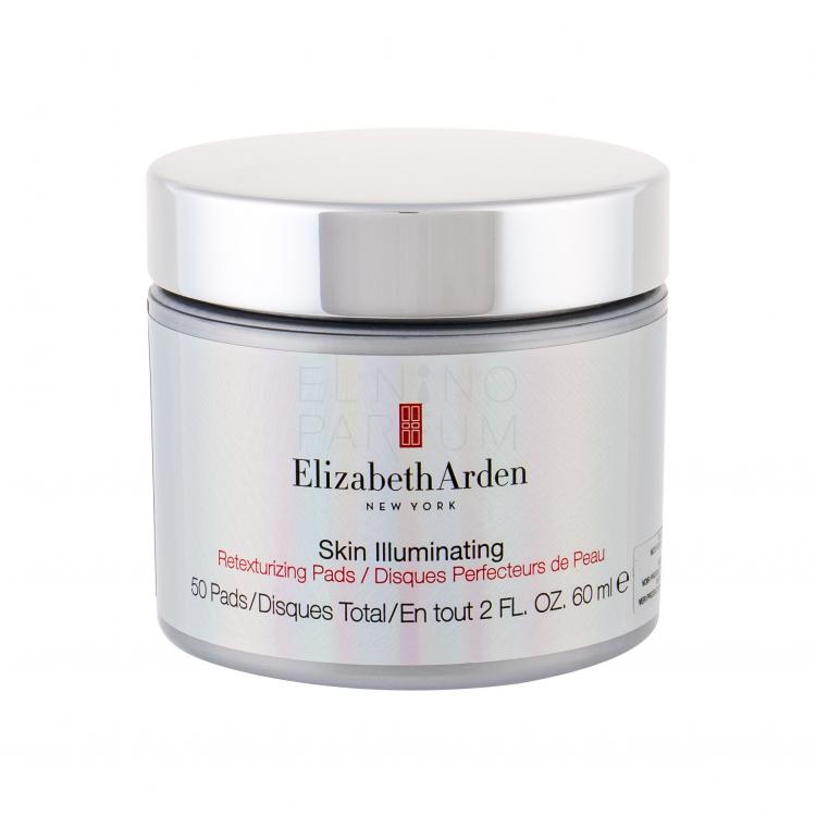 Elizabeth Arden Skin Illuminating Retexturizing Pads Serum do twarzy dla kobiet 50 szt tester