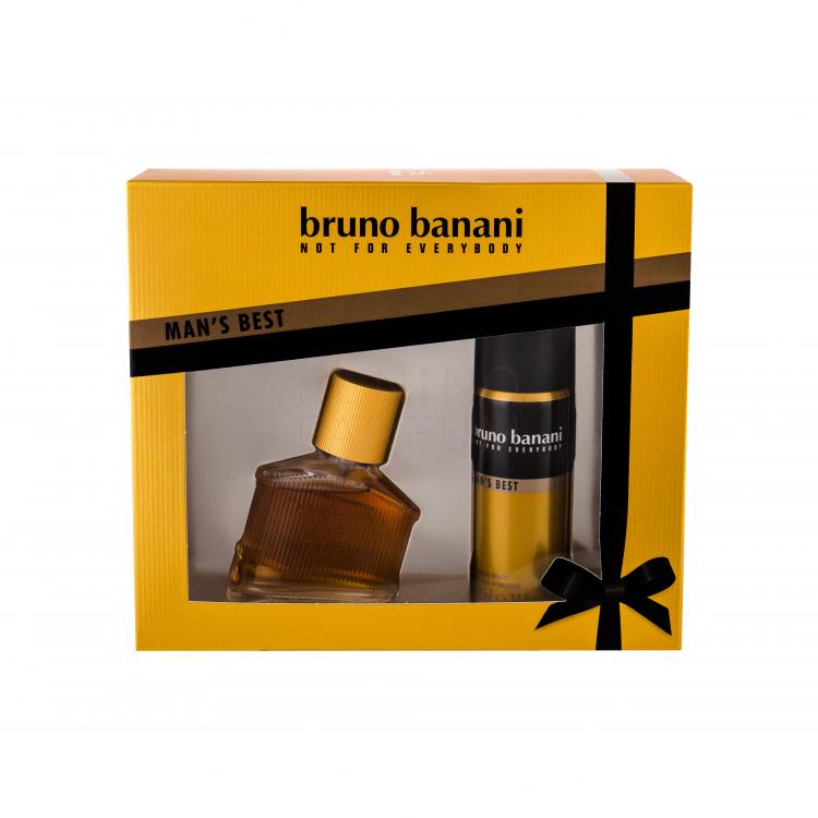 Bruno Banani Man&#039;s Best Zestaw Wdt 30 ml + Dezodorant 50 ml Uszkodzone pudełko