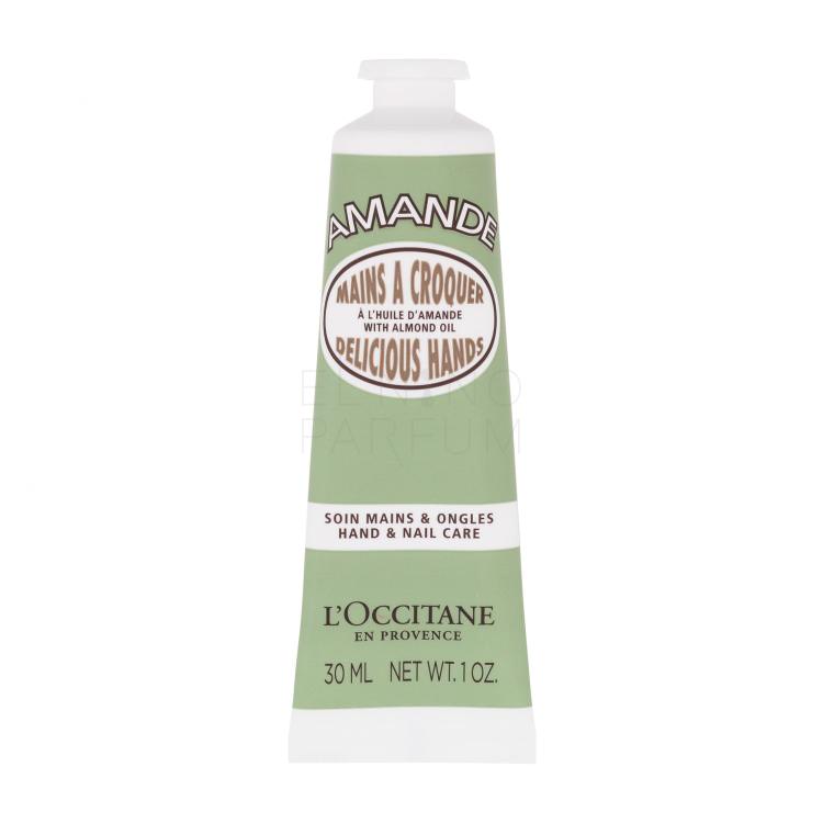 L&#039;Occitane Almond (Amande) Delicious Hands Krem do rąk dla kobiet 30 ml