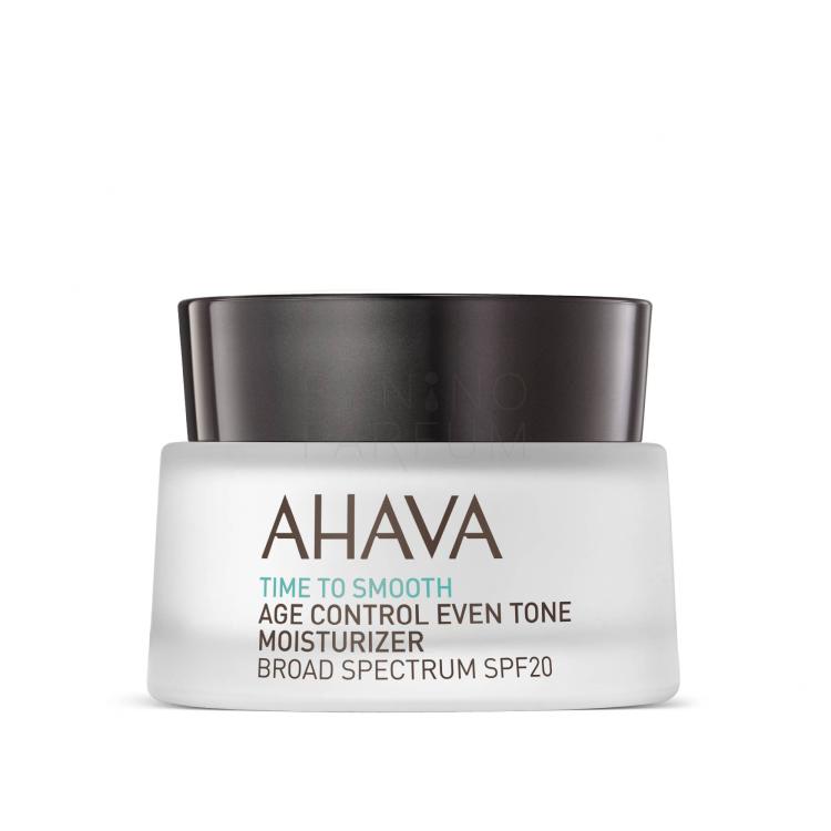 AHAVA Time To Smooth Age Control Even Tone Moisturizer SPF20 Krem do twarzy na dzień dla kobiet 50 ml