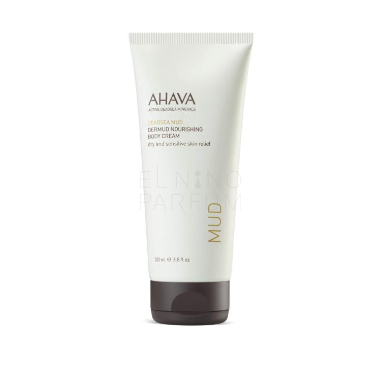 AHAVA Deadsea Mud Dermud Nourishing Body Cream Krem do ciała dla kobiet 200 ml