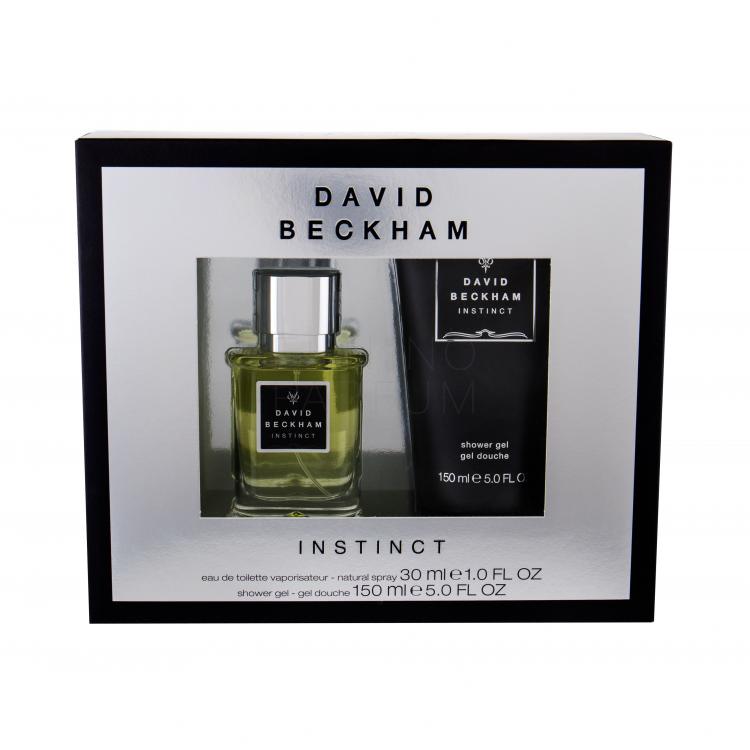 David Beckham Instinct Zestaw Edt 30ml + 150ml Żel pod prysznic