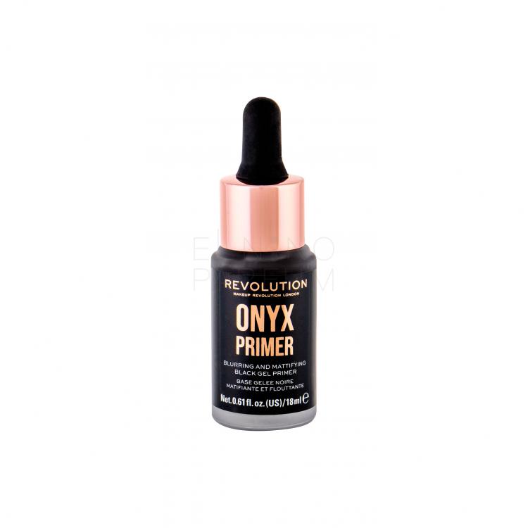 Makeup Revolution London Onyx Baza pod makijaż dla kobiet 18 ml