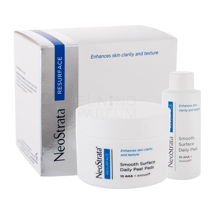 NeoStrata Resurface Smooth Surface Daily Peel Zestaw Peeling do twarzy 60 ml + Waciki 36 szt