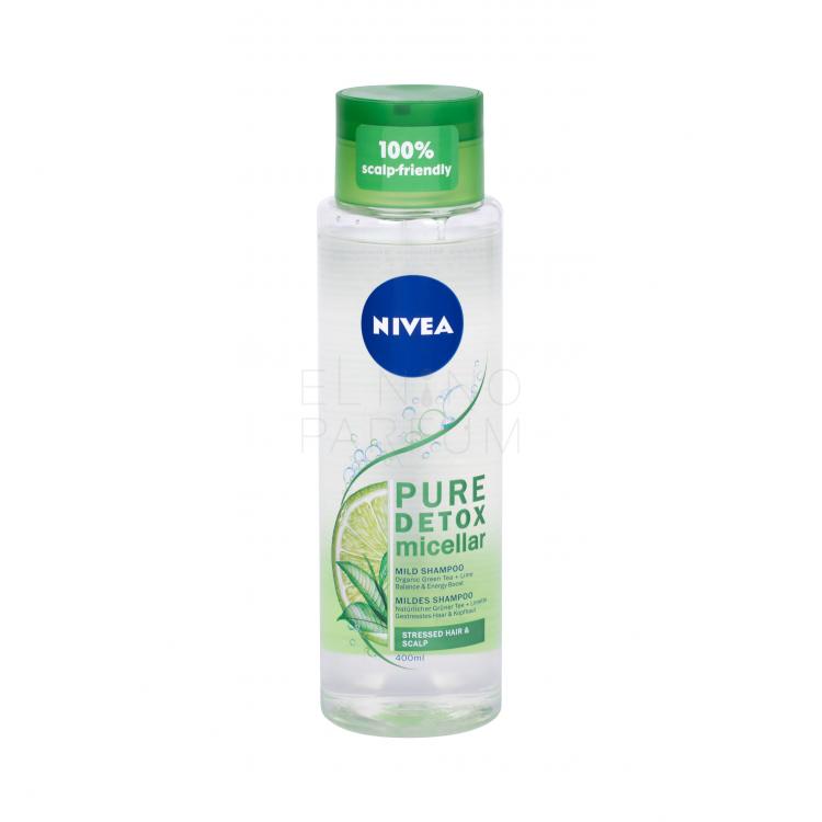 Nivea Pure Detox Micellar Szampon do włosów dla kobiet 400 ml