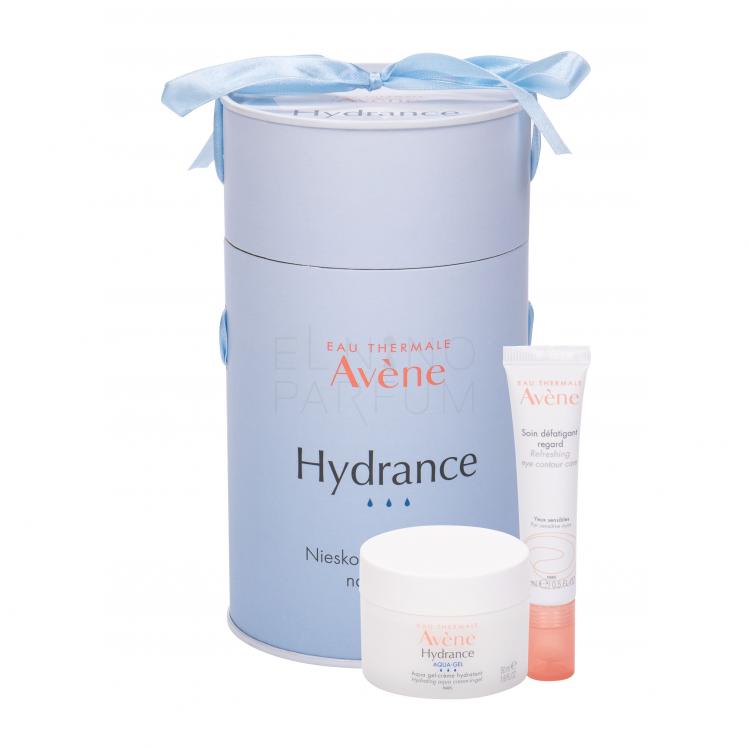 Avene Hydrance Zestaw Żelowy krem nawilżający 50 ml + Krem pod oczy 15 ml