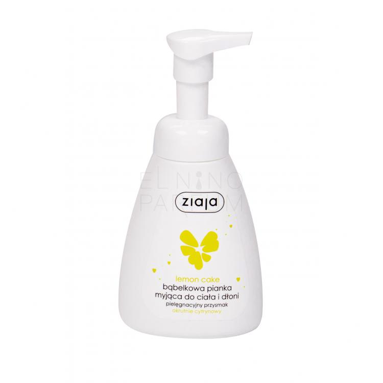 Ziaja Lemon Cake Hands &amp; Body Foam Wash Mydło w płynie dla kobiet 250 ml