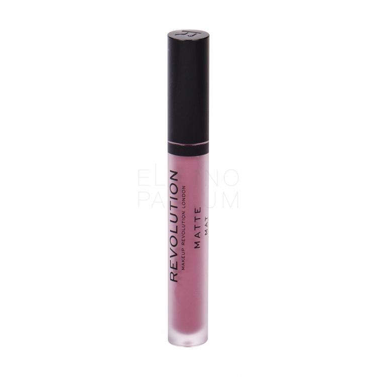 Makeup Revolution London Matte Pomadka dla kobiet 3 ml Odcień 117 Bouquet