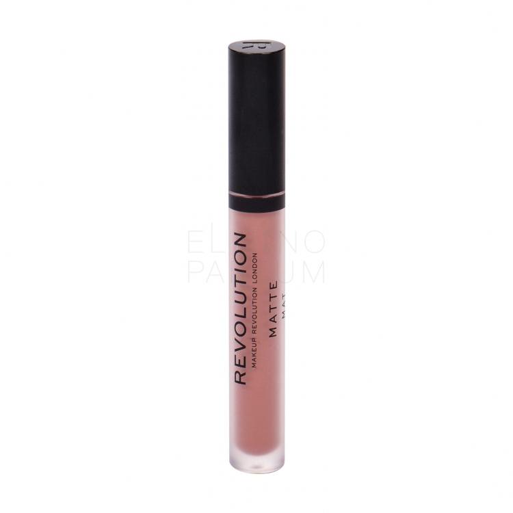 Makeup Revolution London Matte Pomadka dla kobiet 3 ml Odcień 110 Chauffeur