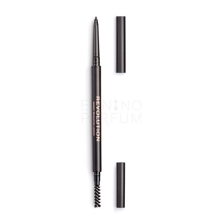 Makeup Revolution London Precise Brow Pencil Kredka do brwi dla kobiet 0,05 g Odcień Dark Brown