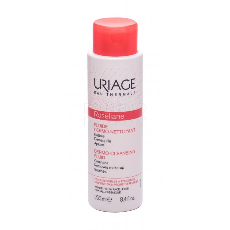 Uriage Roséliane Dermo-Cleansing Fluid Demakijaż twarzy dla kobiet 250 ml