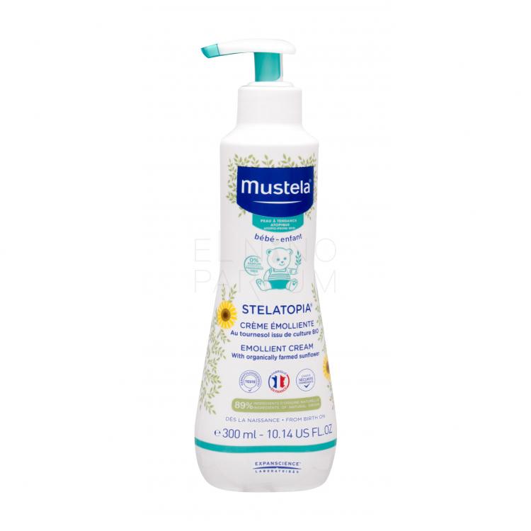 Mustela Bébé Stelatopia Emollient Cream Krem do ciała dla dzieci 300 ml