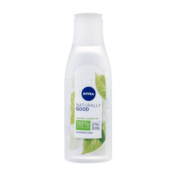 Nivea Naturally Good Green Tea Toniki dla kobiet 200 ml