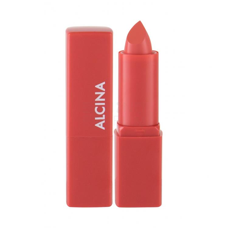 ALCINA Pure Lip Color Pomadka dla kobiet 3,8 g Odcień 04 Poppy Red