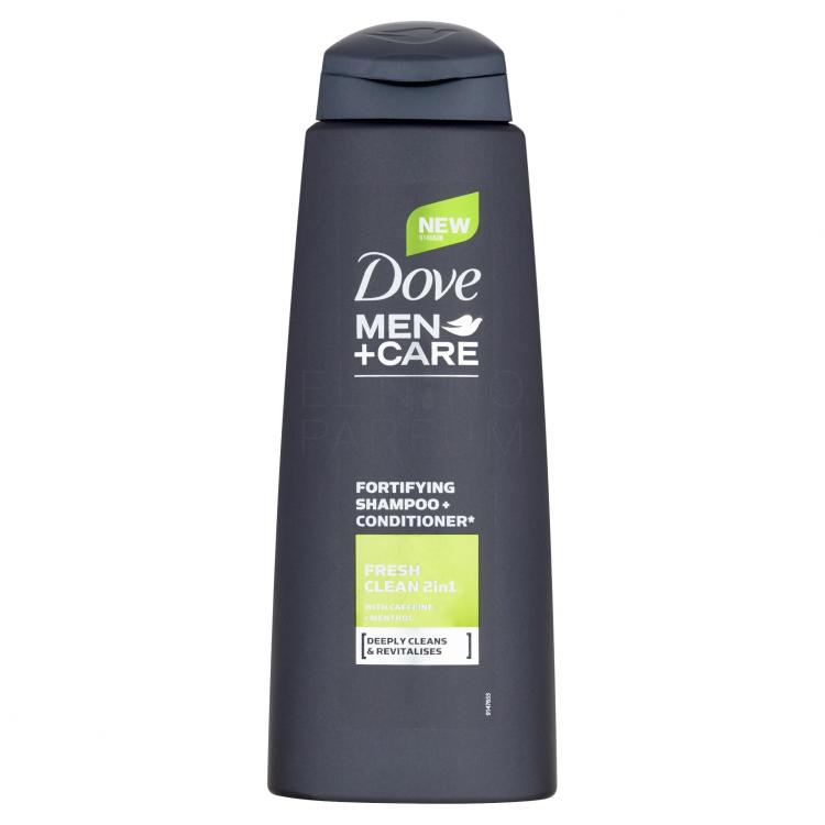 Dove Men + Care Fresh Clean 2in1 Szampon do włosów dla mężczyzn 400 ml